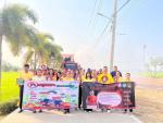 รณรงค์  kick off แก้ปัญหา ฝุ่นละอองขนาดเล็ก pm 2.5