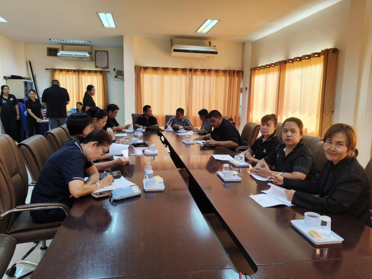 ประชุมคณะกรรมการพัฒนาเทศบาลตำบลเมืองเก่า