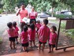 โครงการส่งเสริมการเรียนรู้ในเด็กปฐมวัย ให้รู้วิธีการเอาตัวรอดเมื่อติดอยู่ในรถยนต์ ศูนย์พัฒนาเด็กเล็กเทศบาลตำบลเมืองเก่า